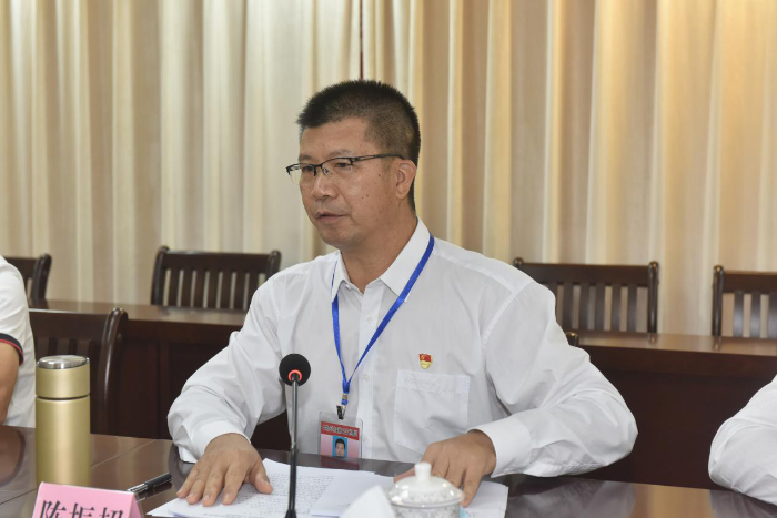 陽(yáng)江市委第三交叉巡察組組長(zhǎng)陳振超作巡察工作動(dòng)員講話